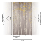 79226-2 Панно AS Creation 159*280, Лес на рассвете