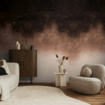 79239-5 Панно AS Creation 159*280, Облачная вуаль шоколад