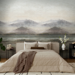 79236-4 Панно AS Creation 159*280, Туманные очертания гор