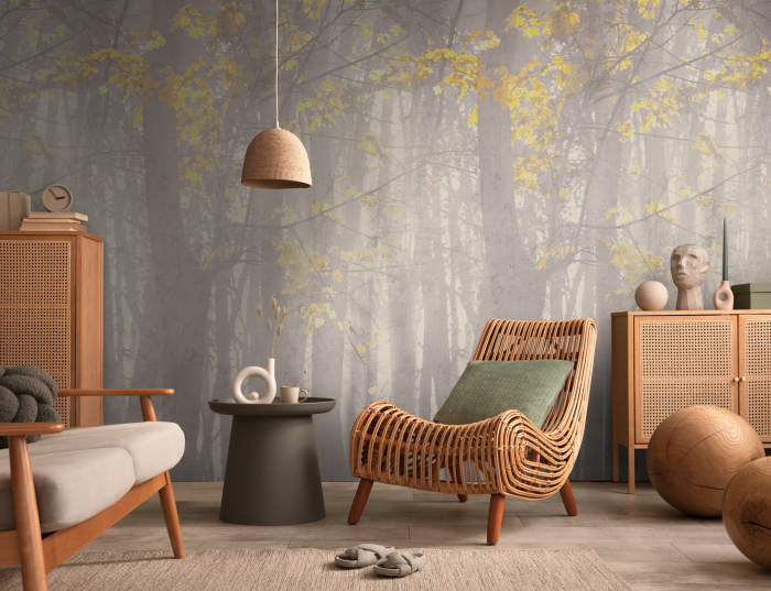 79226-2 Панно AS Creation 159*280, Лес на рассвете