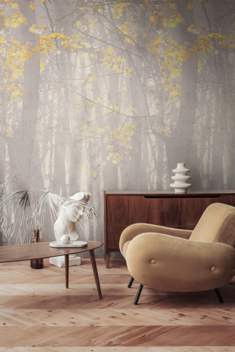 79226-2 Панно AS Creation 159*280, Лес на рассвете