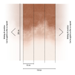 79216-4 Панно AS Creation 159*280, Облачная вуаль терракот 79216-4 Панно AS Creation 159*280, Облачная вуаль терракот