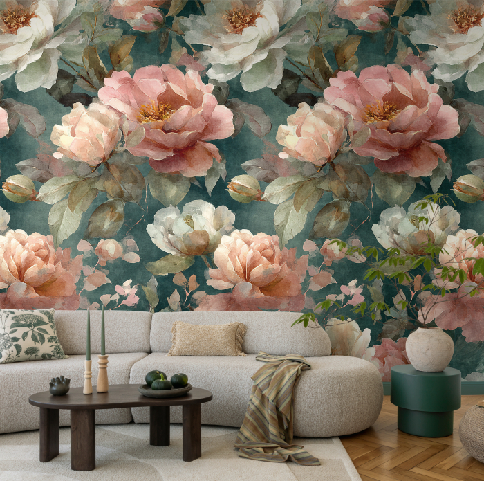 79248-8 Панно AS Creation 159*280, Цветущий шиповник